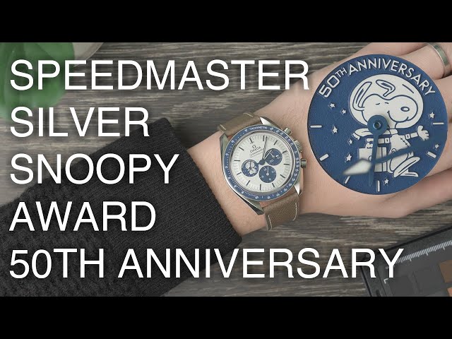 スピードマスター 50周年記念モデルシルバースヌーピーアワード レビュー | Speedmaster Silver Snoopy Award 50th Anniversary Review