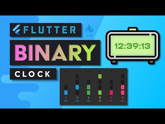 Learn Binary by Building a Binary Clock with Flutter