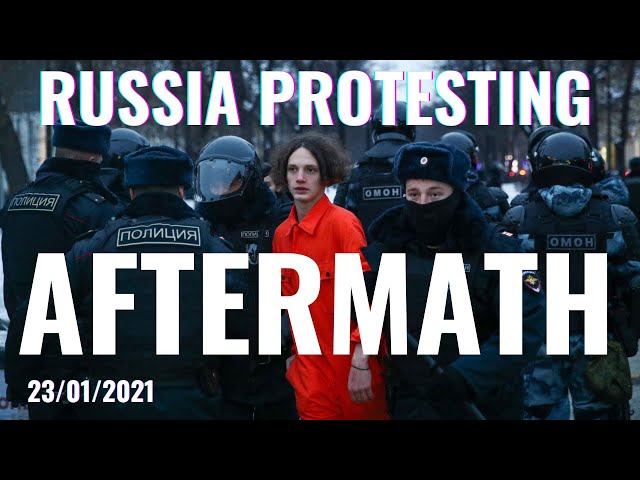 PROTESTS AFTERMATH IN RUSSIA | Navalny