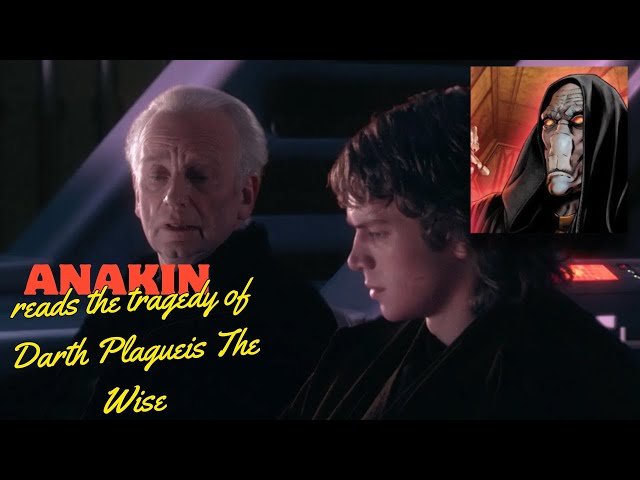 Anakin reads The Tragedy of Darth Plagueis The Wise