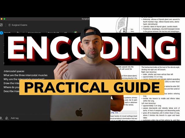 How I Get TOP GRADES With ENCODING & ACTIVE RECALL - A Practical Step-By-Step Guide