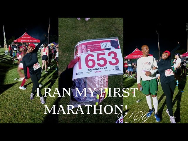 I ran my *FIRST* Marathon Yall!!