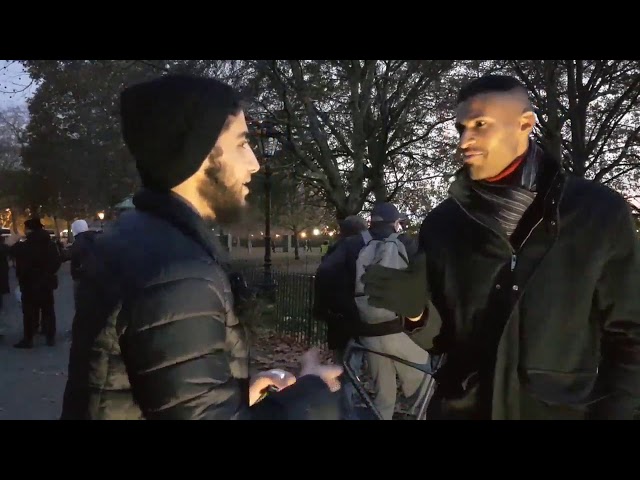 P1 True Christianity Is Islam?! Mohammed & Visitor Speakers Corner Hyde Park