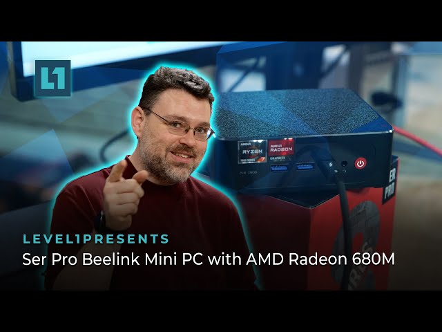 Ser Pro Beelink Mini PC with AMD Radeon 680M