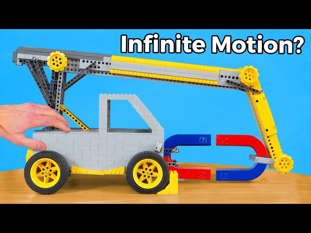 I Built the Magnet Car Meme in LEGO...