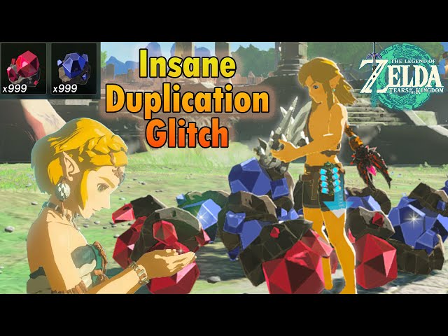 MAX 999 of all items with EASY Duplication Glitch in 1.2.1 | Zelda Tears of The Kingdom