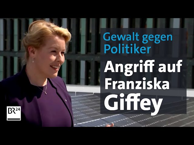 Gewalt gegen Politiker: Angriff auf Franziska Giffey | BR24
