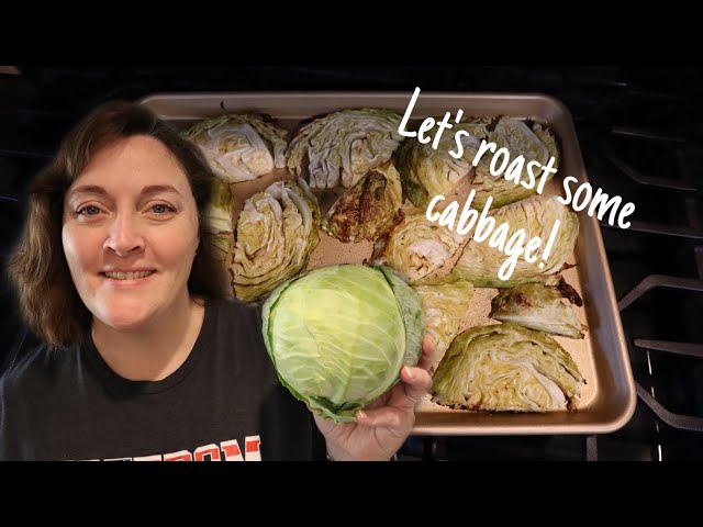 Roasted Cabbage Recipe - Large Family Food