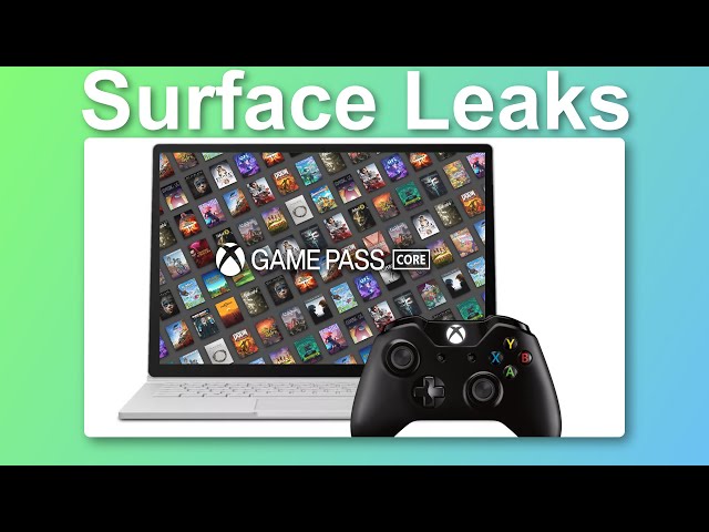 Xbox Gets Backed, Surface Gets Smacked