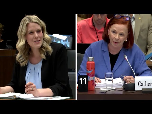 CBC President Catherine Tait questioned if she'll receive a bonus following layoffs | WATCH