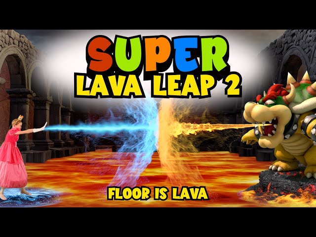 Floor Is Lava  |  Lava Leap 2  |  Super Mario  |  Exercises For Kids