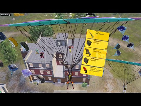 EVERYONE LANDED on HERE😱AWM + GROZA | Pubg Mobile