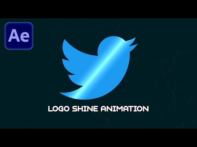 Shine Logo Animation in After Effects | Light Sweep Effect Tutorial