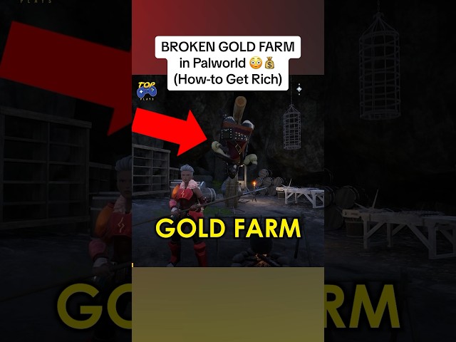 BROKEN Gold Farm in Palworld 😳💰 (Get Rich!)