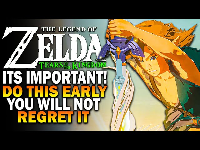 How To Get Master Sword The Right Way Early In Zelda Tears Of The Kingdom - TOTK Master Sword