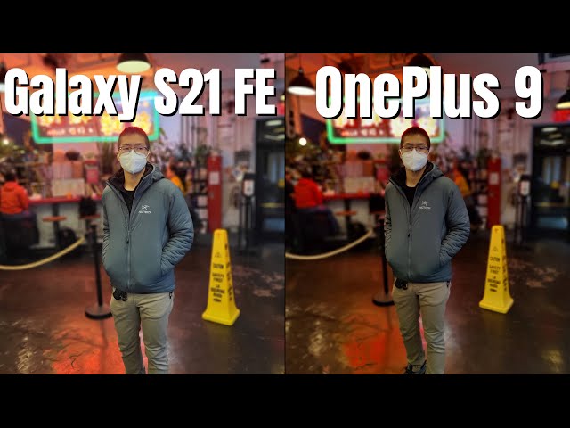 Samsung Galaxy S21 FE vs OnePlus 9 Camera Comparison