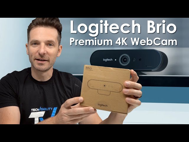 Logitech Brio 4K Webcam UNBOXING - SETUP - REVIEW | Is It The Best Webcam?