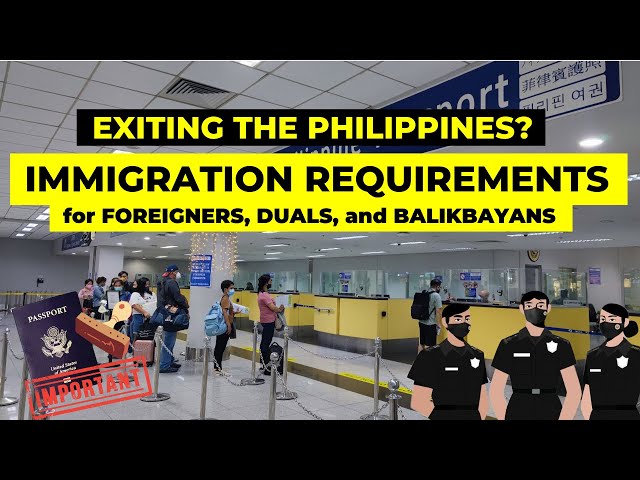 Everything Immigration Will Ask You Before You Go: Departure Guide for Foreigners as of May 2023