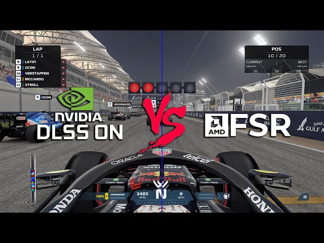 NVIDIA DLSS Vs AMD FSR In F1 2021: Image Quality And Performance Showdown