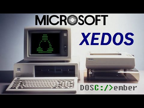 XEDOS - Microsoft's forgotten Linux-like OS from 1981 revealed! #DOScember