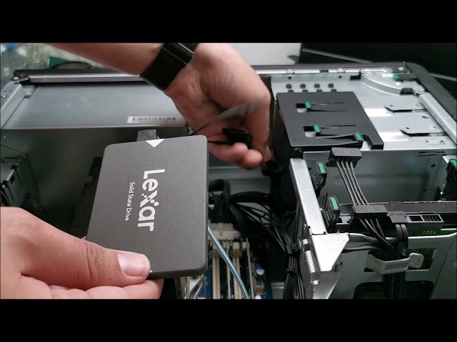 How to upgrade a HP Z440 Workstation to SSD and clone the OS