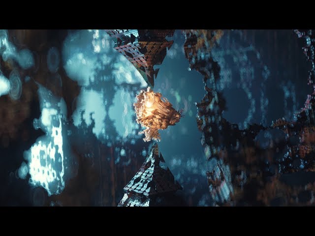 Cinema 4D Tutorial - Abstract Fractal Animations Using Vectron in Octane 2018