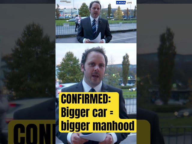 OFFICIAL: Bigger car = bigger manhood.  #news #automobile #breakingnews #brokennews #shorts