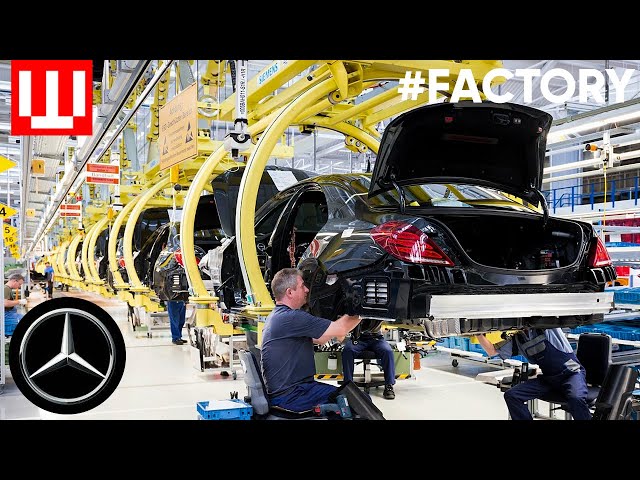 Mercedes Benz Production Process In Factory | Modern Car Manufacturing Industries #1