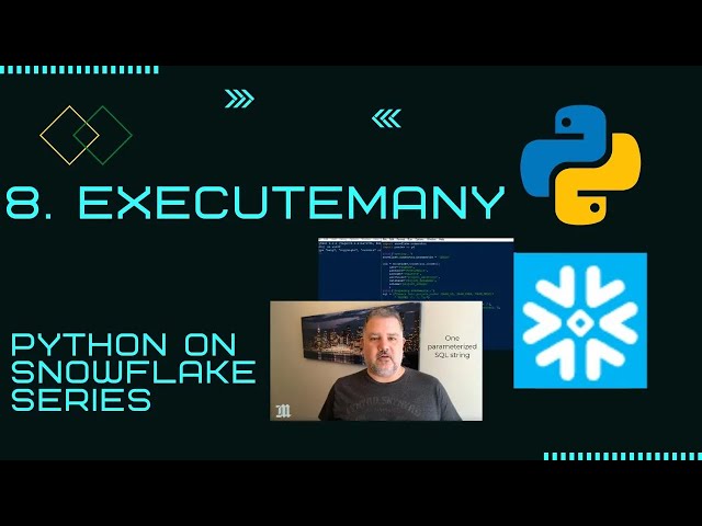 Python on Snowflake - How to Use executemany with Lists or Tuples for Parameters