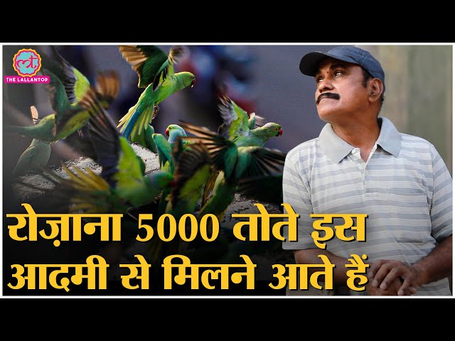 Birdman of Chennai | Man who feeds 5000 parrots a day | Tsunami 2004 ने बदल दिया था जीवन | India