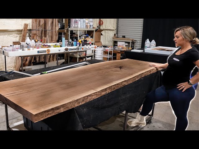 $5,000 Black Walnut Table For A Famous YouTuber