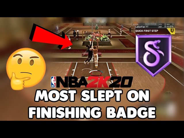 SLITHERY FINISHER HAS CHANGED THE WAY MY SLASHER DUNKS - MOST UNDERRATED FINISHING BADGE IN NBA 2K20