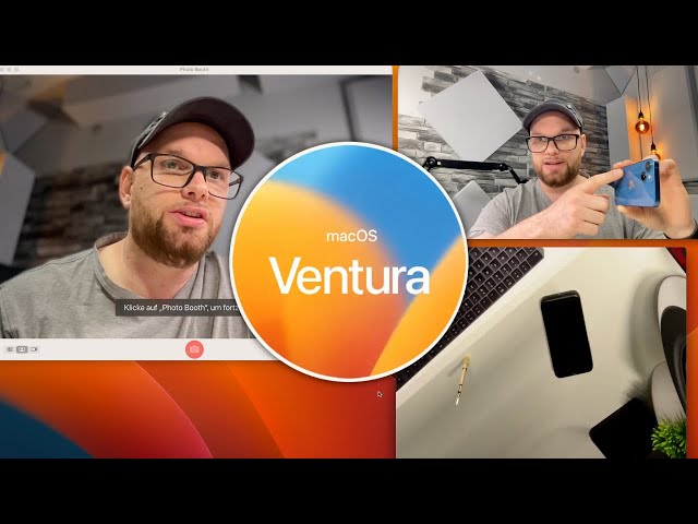 MacOS Ventura iPhone als Webcam (auch Overhead) benutzen