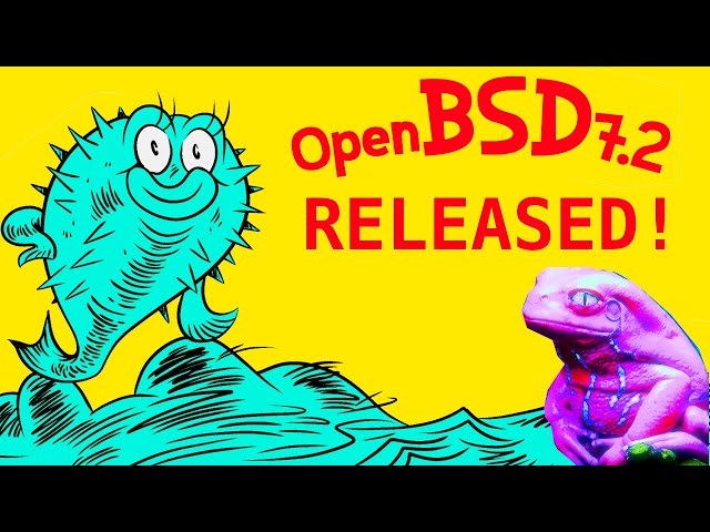 OpenBSD 7.2 Released!
