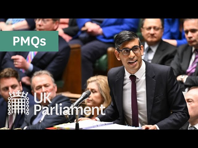 Prime Minister's Questions with British Sign Language (BSL) - 24 May 2023