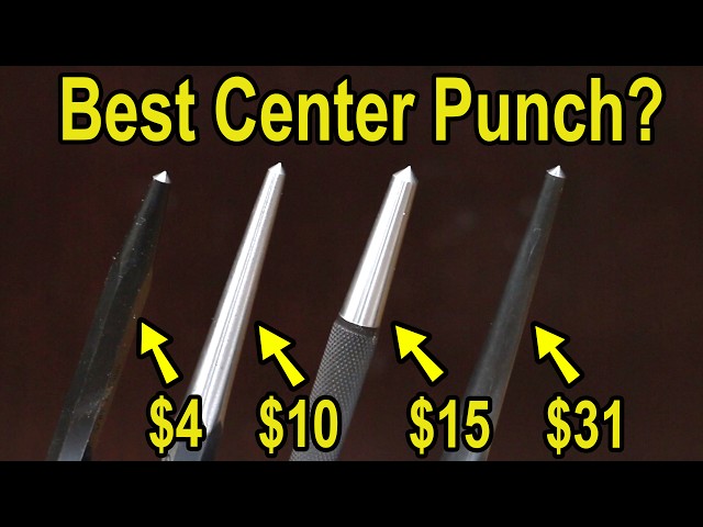 Is a Cheap Center Punch Just as Good? Let’s Settle This!