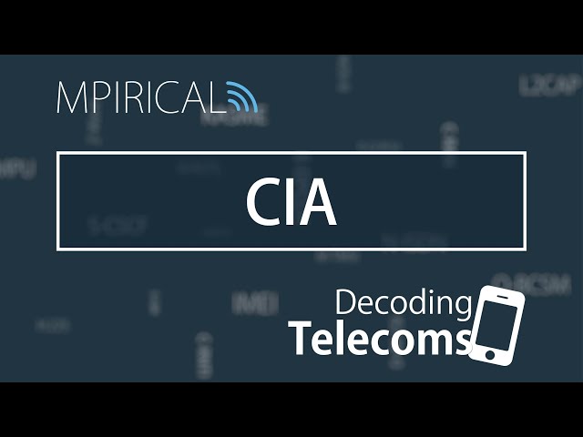 CIA - Decoding Telecoms