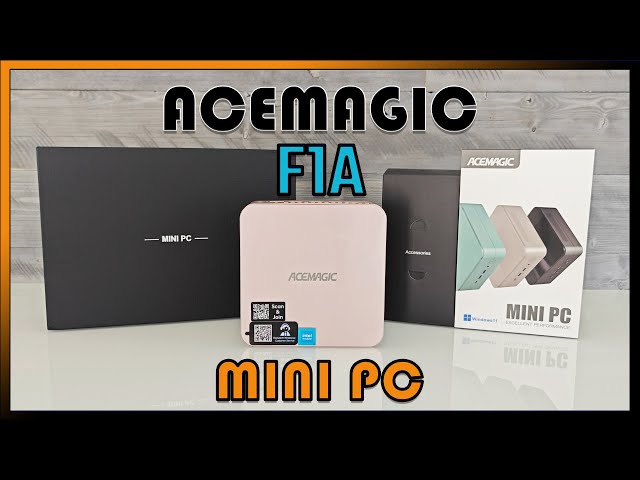 Acemagic F1A Intel Core i9-12900H Mini PC Unboxing And Teardown Review
