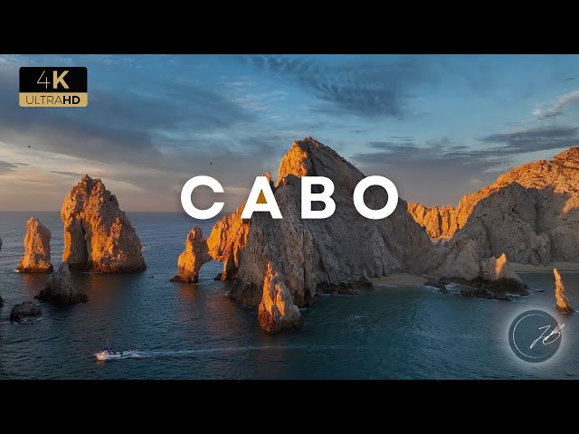 CABO SAN LUCAS, MEXICO | 4K (UHD) Cinematic Drone Footage - Ambient Electronic Upbeat Music