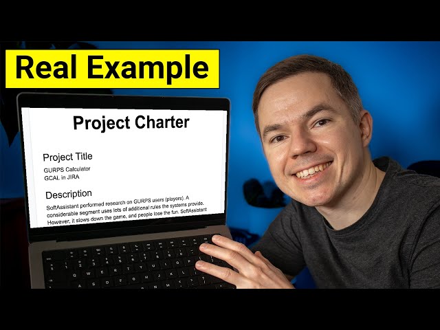 How to Write a Useful Project Charter in 30 minutes | Project Charter Example