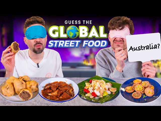Normal vs Normal: Guess the Global Street Food | Sorted Food