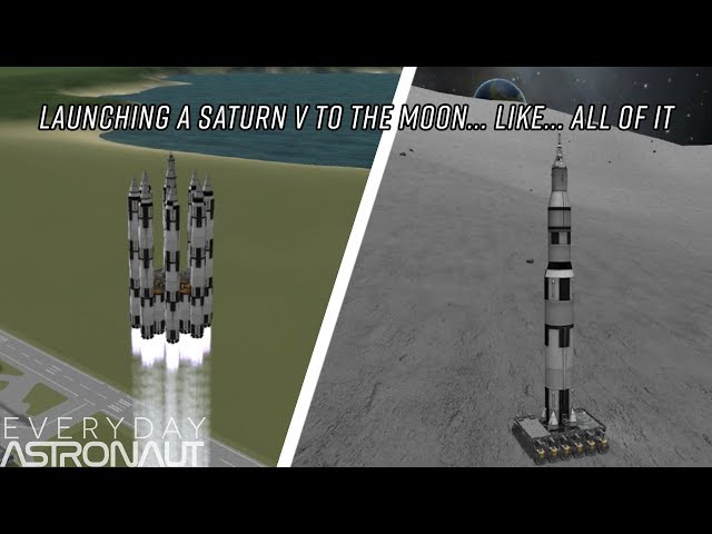 Launching an Entire Saturn V to the Moon (ft. Matt Lowne)