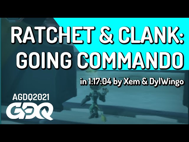 Ratchet & Clank: Going Commando by Xem and DylWingo in 1:17:04- Awesome Games Done Quick 2021 Online