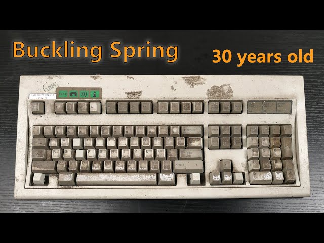 IBM Model M Keyboard Restoration (Buckling-Spring)