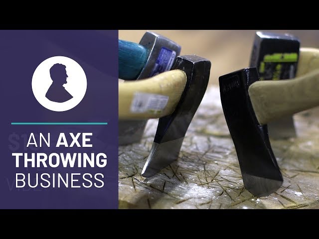 This Woman Makes Money Running an Axe-Throwing Facility