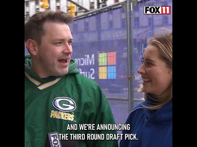 International fan to announce Packers draft pick