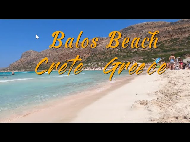 Balos Beach Beauty Crete