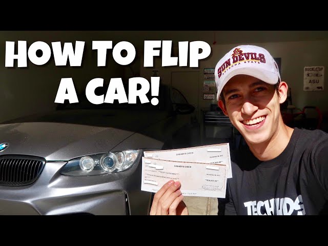 I'm Flipping A BMW For 100% Profit | How To Buy & Resell Cars 101
