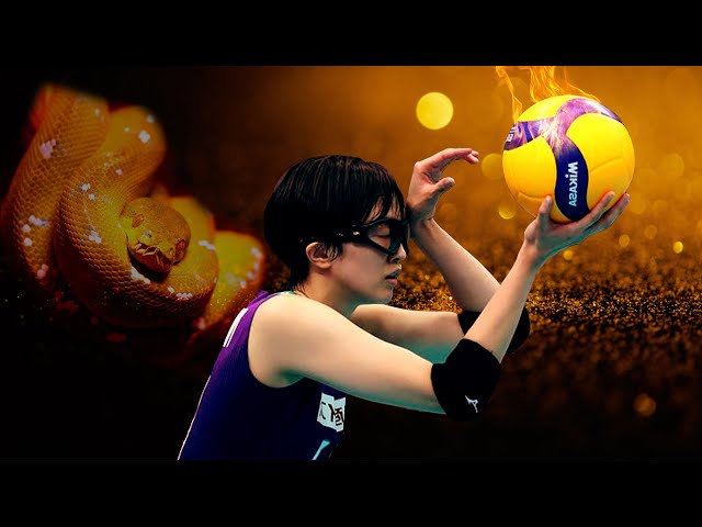 Cobra Style Serve by Yurie Nabeya | Craziest Serve in Volleyball History