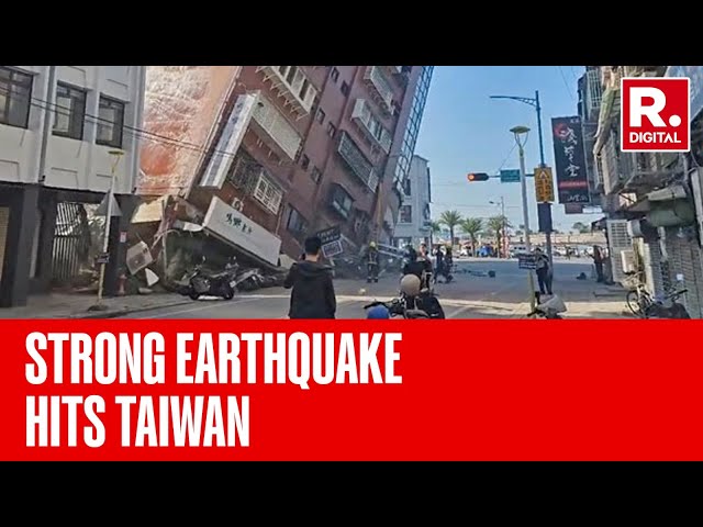 Taiwan's Strongest Earthquake In Nearly 25 Years Damages Buildings, 4 Dead